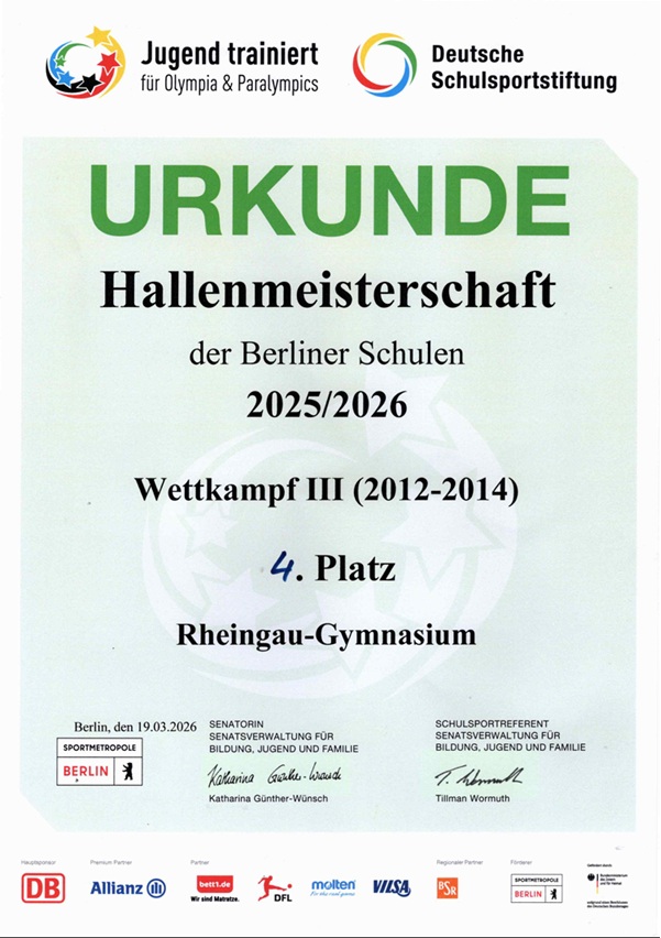 26 30 Hallenmeisterschaft