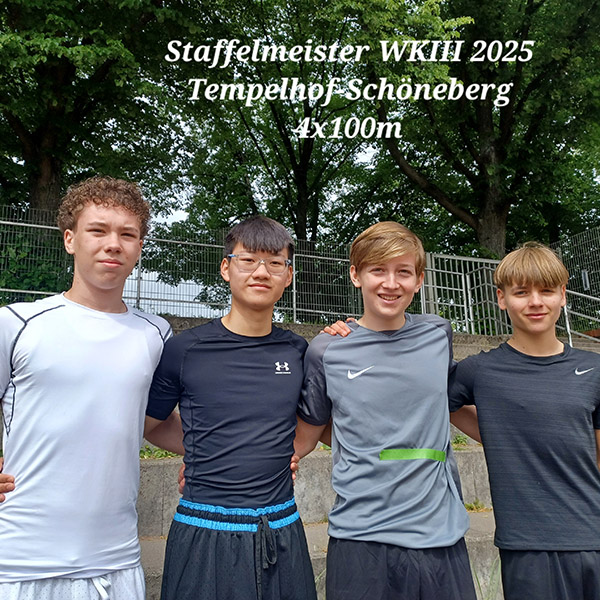 Staffel WK III 4x100 Ju 3