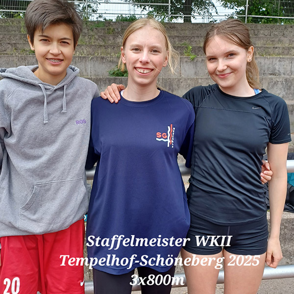 Staffel WK II 3x800m Mä 3